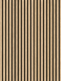 Wooden slat restaurant wallpaper with black background