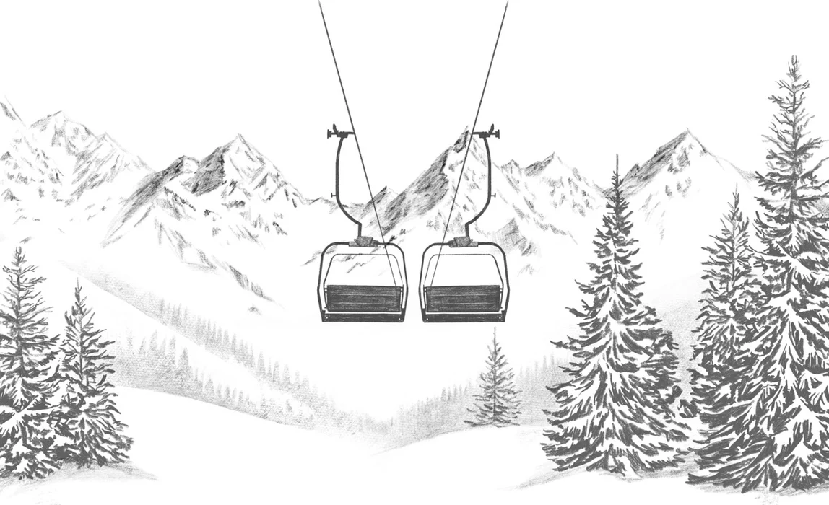 Papier peint immersion Alpine