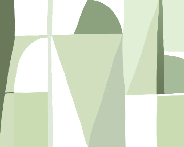 Memphis green wallpaper