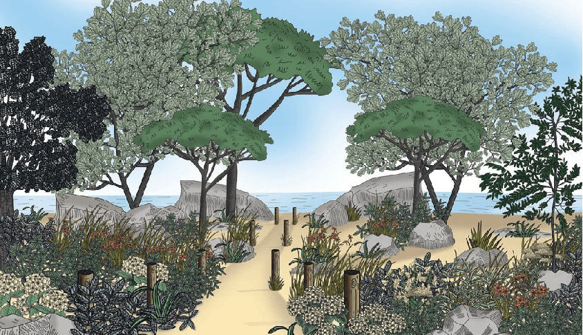 France seaside landscape wallpaper