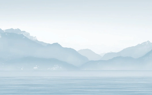 Wallpaper Annecy and its peaceful lake