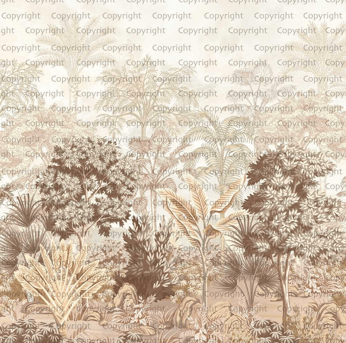 Bright jungle wallpaper