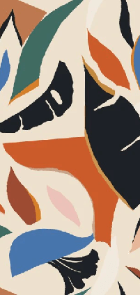 Papier peint contemporain végétal, XXL, tendance