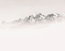 Foggy morning wallpaper Mont Blanc
