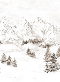 Alps mountain range wallpaper