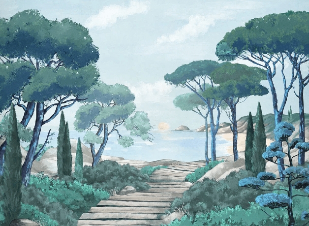 Wallpaper stroll through the calanques