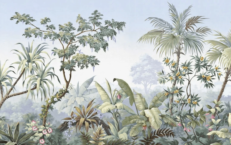 Nostalgic Jungle Wallpaper