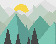 Papier peint panoramique scandinave montagne géométrique, XXL, tendance