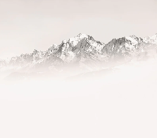 Foggy morning wallpaper Mont Blanc