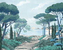 Wallpaper stroll through the calanques