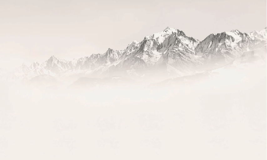 Mont Blanc wallpaper in sepia mist