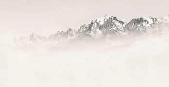 Mont Blanc wallpaper in sepia mist
