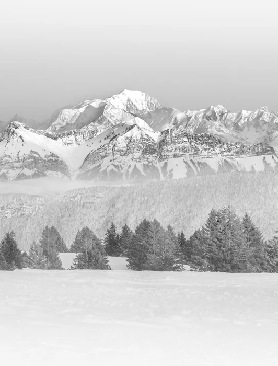 Photo wallpaper - La Tournette and beyond