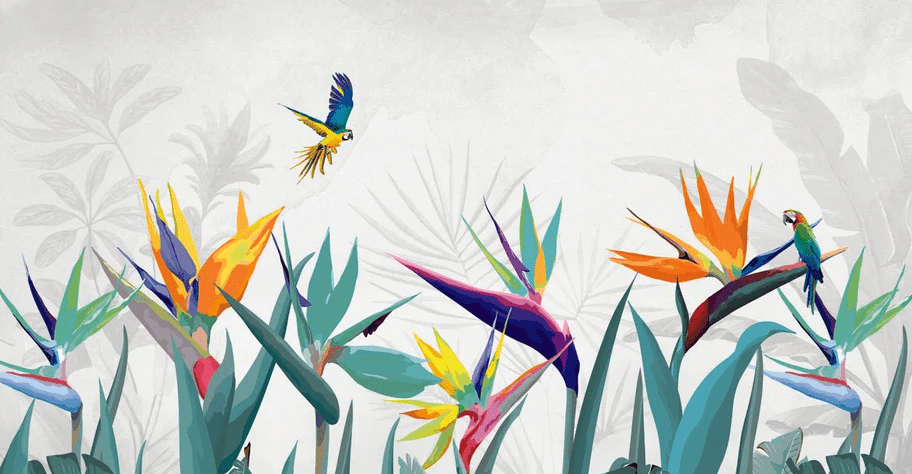 Exotic balata panoramic wallpaper