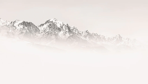 Foggy morning wallpaper Mont Blanc