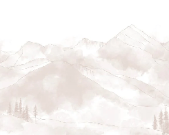 Panoramic Aravis beige wallpaper