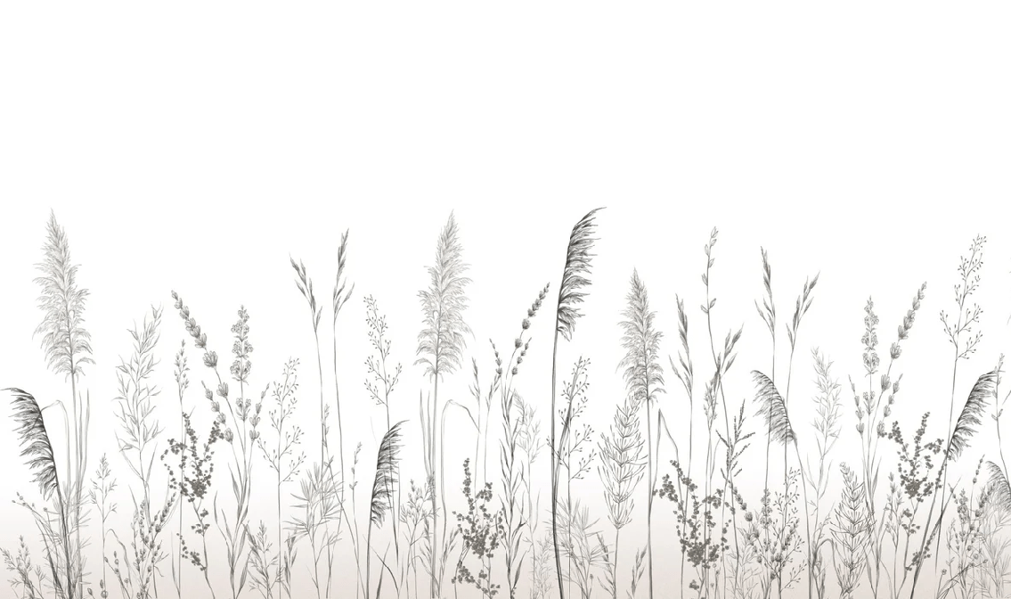 Poetic pampa wallpaper