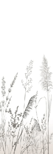 Poetic pampa wallpaper