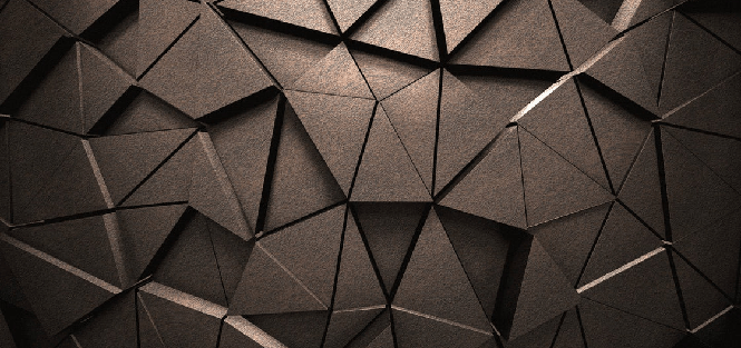 Papier peint 3D black perspective rouille - Muralconcept