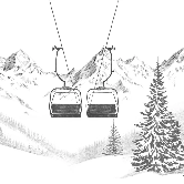 Papier peint immersion Alpine