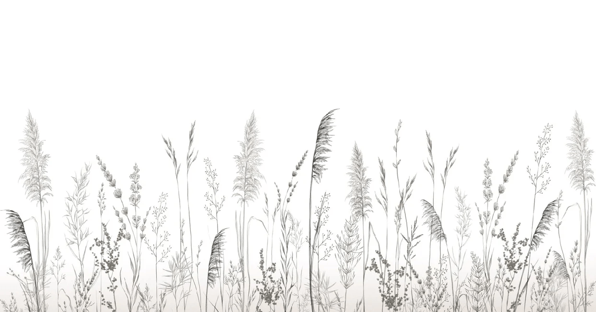 Poetic pampa wallpaper