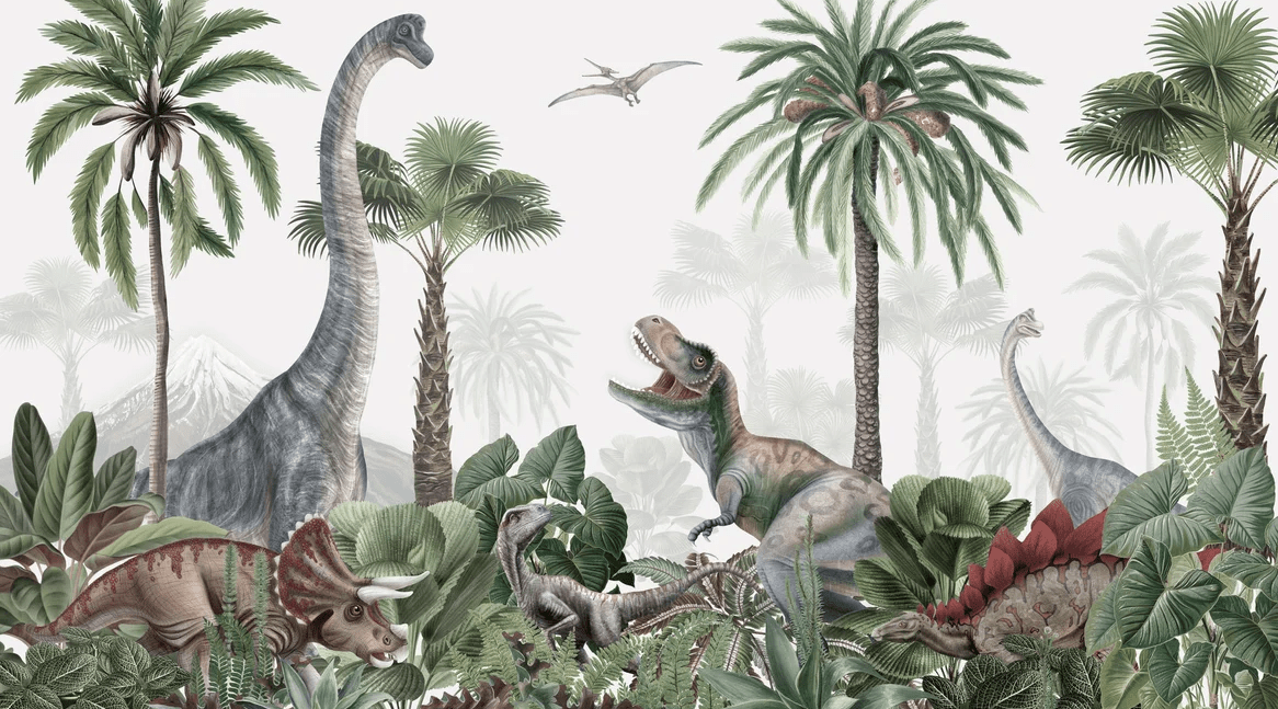 Dinosaur Parade Wallpaper