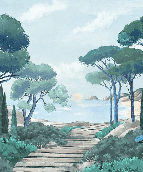 Wallpaper stroll through the calanques