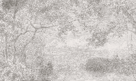 Papier peint panoramique paysage de campagne - Muralconcept