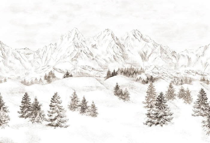 Alps mountain range wallpaper