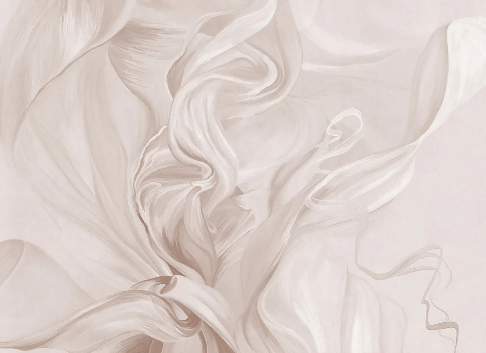 Contemporary wallpaper – sublime sepia flow