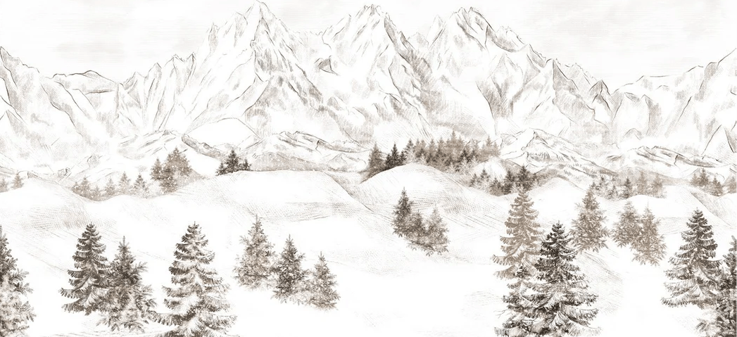 Alps mountain range wallpaper