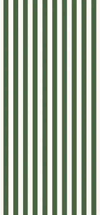 Papier peint salle de de bain rayure rétro vert jungle