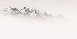 Foggy morning wallpaper Mont Blanc