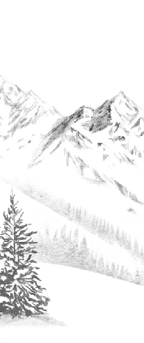 Papier peint immersion Alpine