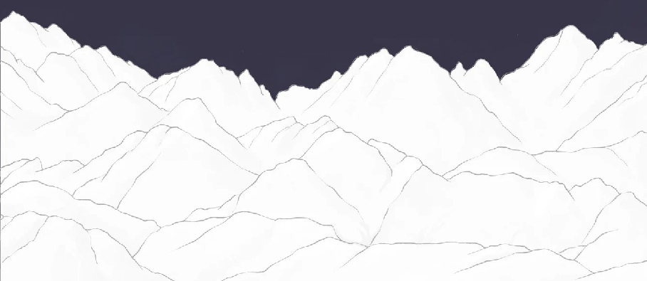 Solid panoramic wallpaper of the Écrins