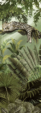 Secret Jungle Children's Wallpaper