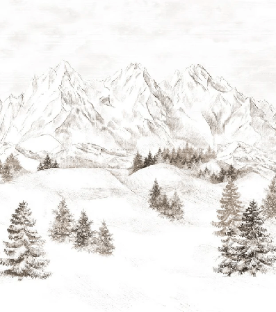 Alps mountain range wallpaper