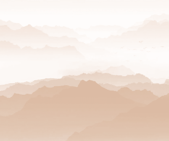 Papier peint montagne velours beige - Muralconcept