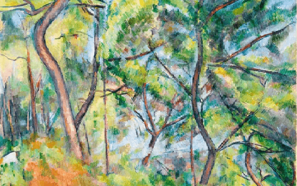 Pine Forest Wallpaper - Paul Cézanne