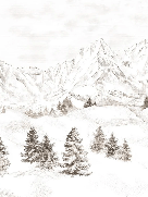 Alps mountain range wallpaper