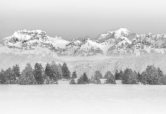 Papier peint photo - La Tournette et au delà - Muralconcept