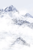 Blue Mount Everest wallpaper