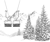 Papier peint immersion Alpine