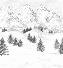 Chamonix mountain peaks wallpaper