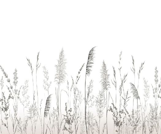 Poetic pampa wallpaper