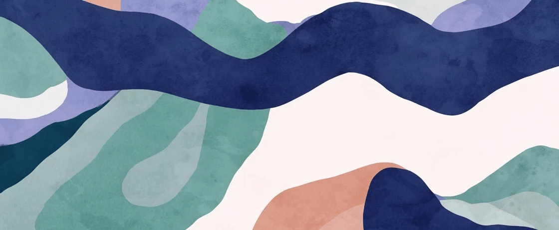 Papier peint abstrait ondulation - Muralconcept