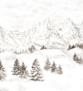 Alps mountain range wallpaper