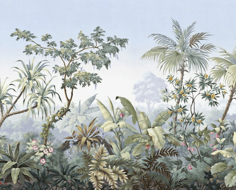 Nostalgic Jungle Wallpaper