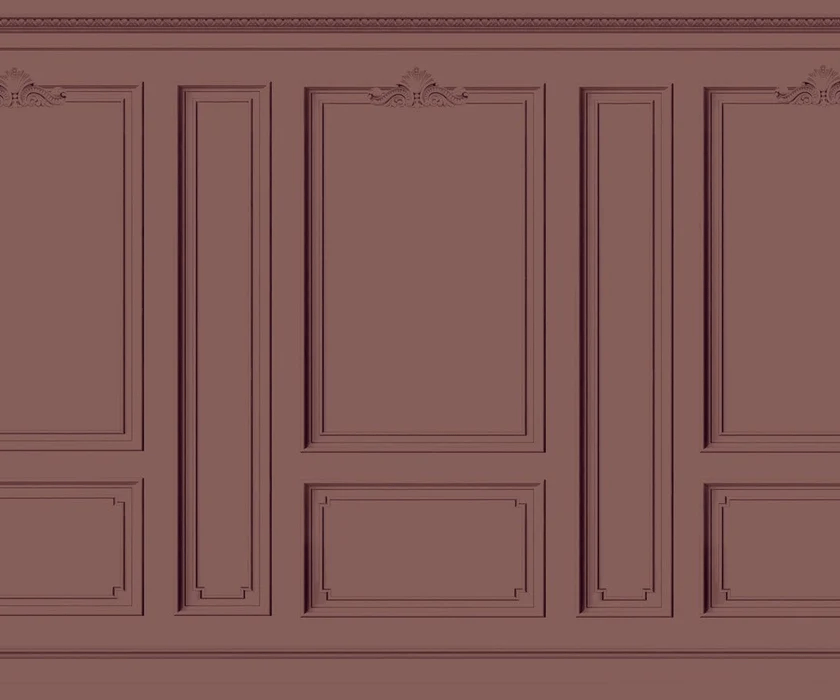 Haussmannian Hacienda trompe l'oeil wallpaper