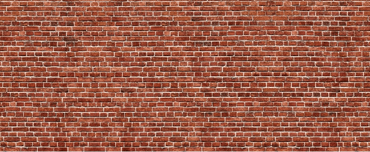 Red brick restaurant wallpaper